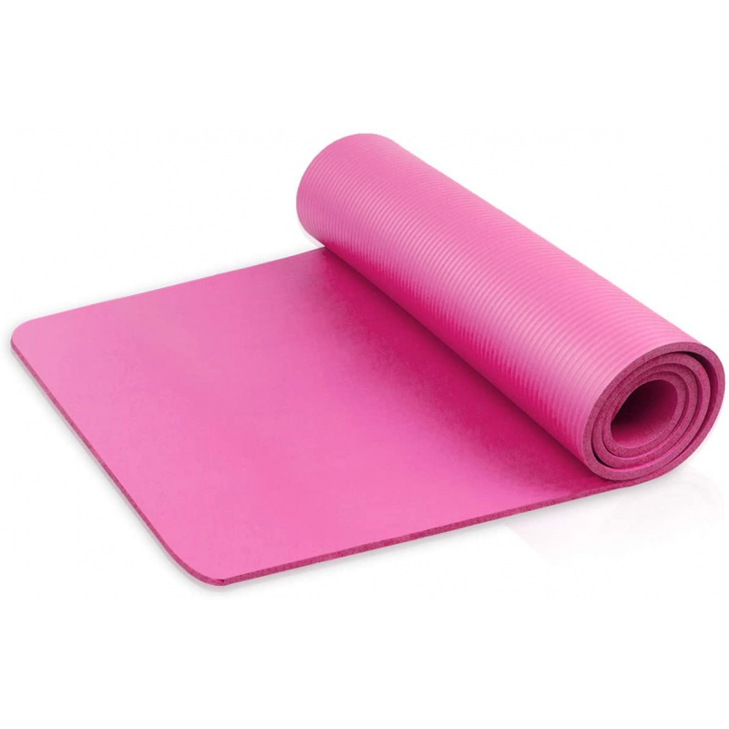 Linder Exclusiv podložka na cvičení YOGA Pink 180x80x1 cm