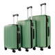 Aga Travel Sada cestovních kufrů MR4668 Zelená