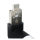 Mini větráček microUSB černá ISO 5770