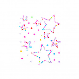 Aga4Kids Samolepící kamínky DS8108I