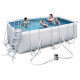 Bestway Power Steel Frame 4,12 x 2,01 x 1,22 m 56456 + Kartušová filtrace