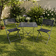 Linder Exclusiv Zahradní sestava BISTRO SET Šedý