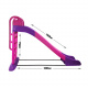 Doloni Skluzavka s madlem 243 cm Růžovo-fialová