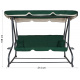 Aga Zahradní houpačka 2v1 GRANDLUX Dark Green