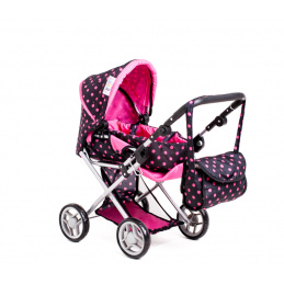 Doris Kočárek pro panenky 9333 Hot Pink