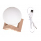 Aga Dekorativní lampa Měsíc 3D - plastová