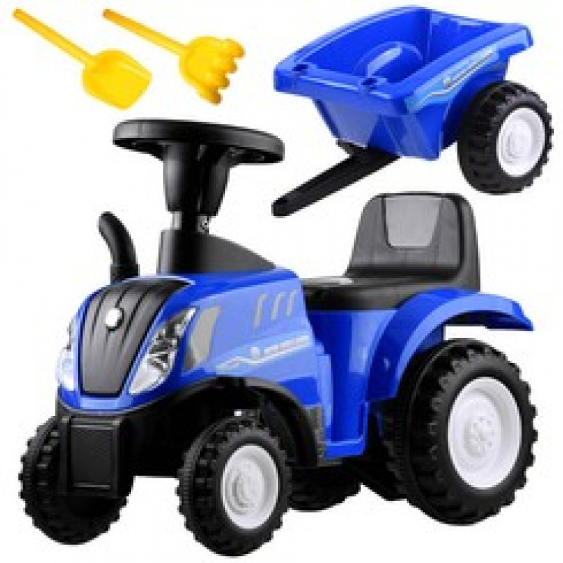 NEW HOLLAND Odrážedlo Traktor s přívěsem ZA3691