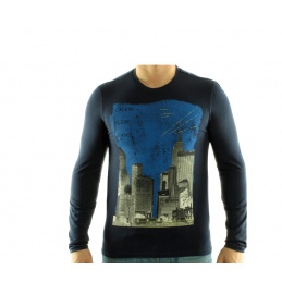 CALVIN KLEIN Tričko cmp84q Navy