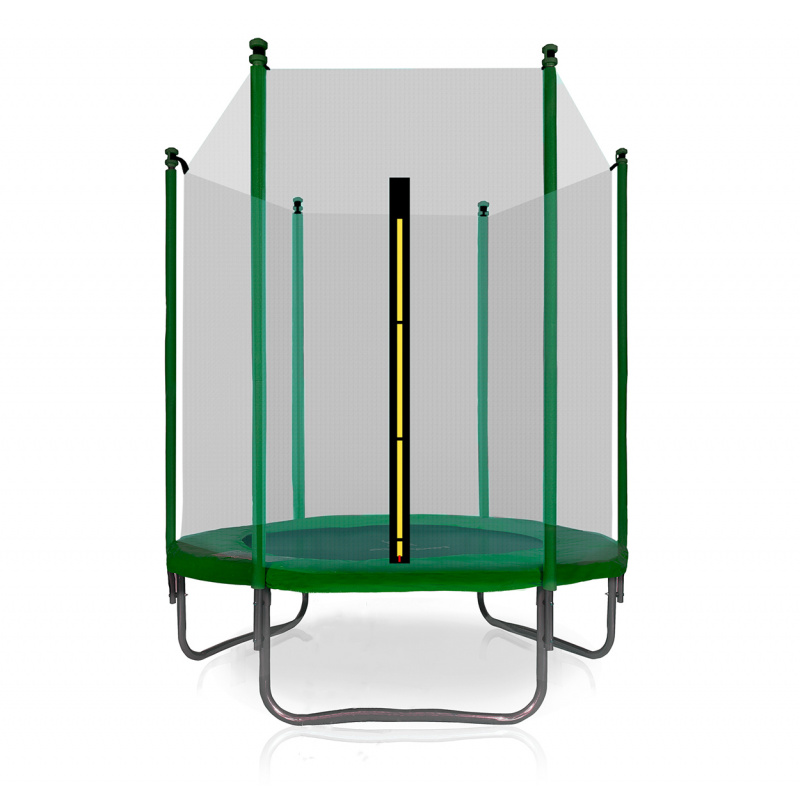 Aga SPORT TOP Trampolína 150 cm Dark Green + ochranná síť