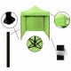 Aga Nůžkový stánek PARTY 3x3m Světle zelený