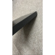 Aga Nástěnná police 60x23,5 cm Černá 2DAZ608 - II. JAKOST