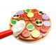 Aga4Kids Dřevěná krájecí pizza