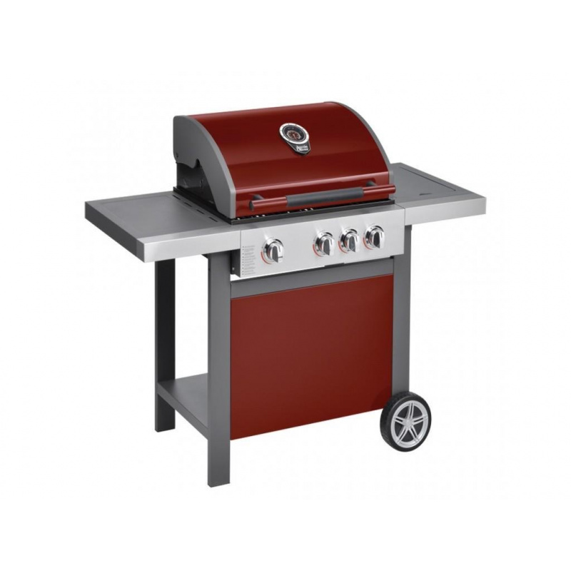 Jamie Oliver Plynový gril Home 3S Chili Red