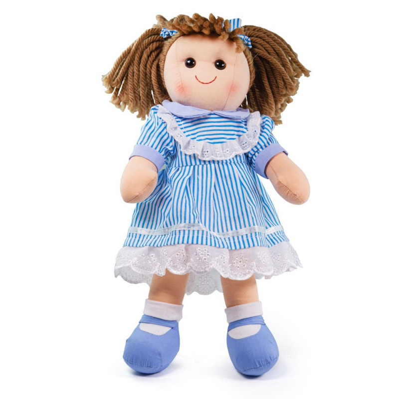 Bigjigs Toys Látková panenka Amelia 38 cm 2DZ165 - II. JAKOST