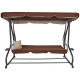 Aga Zahradní houpačka XXXL COMFORT LUX Dark Brown