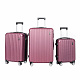 Aga Travel Sada cestovních kufrů MR4652 Vínová
