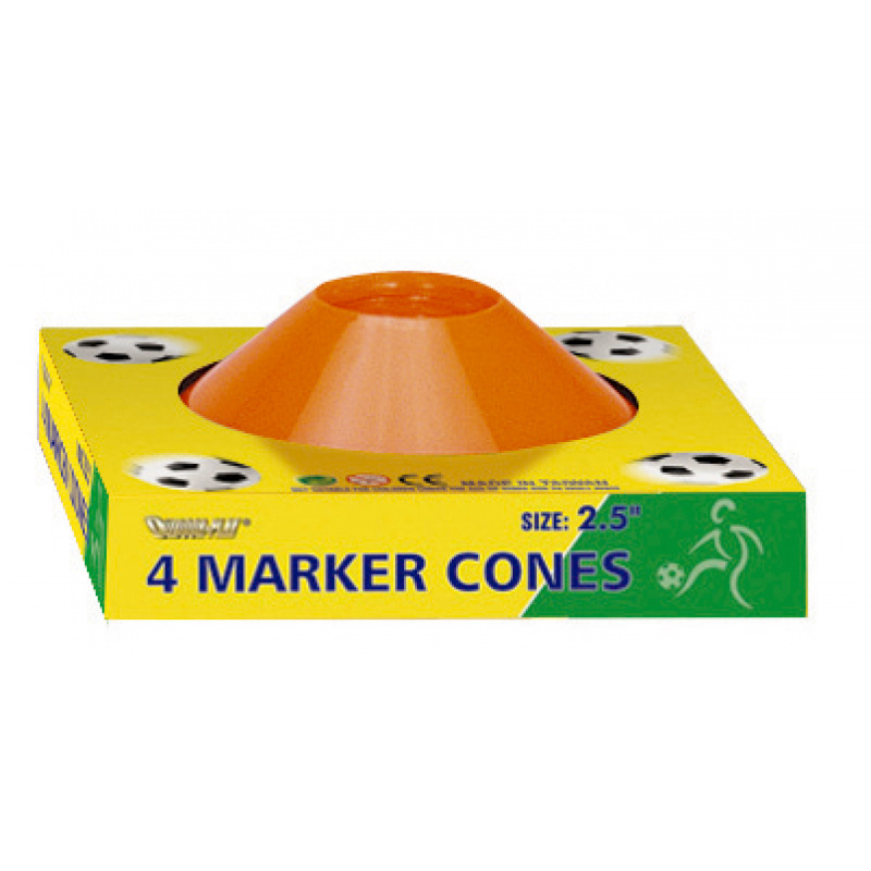 Aga Fotbalové překážky MARKERCONES 2.5" 4 ks
