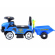 TRAKTOR Odrážedlo s přívěsným vozíkem ZA3746 - Modrý