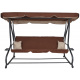 Aga Zahradní houpačka XXXL COMFORT LUX Dark Brown