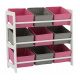 Aga Dětský organizér s 9 boxy 65x28x60 cm
