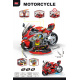 Sada Malého Mechanika Dílna Motocykl