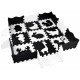 Kontrastní podložka z puzzle - Zvířatka ZA4783