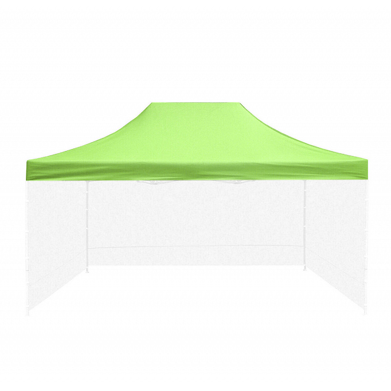 Aga Střecha k prodejnímu stánku 3x4,5m Světle zelená