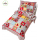KidKraft Povlečení mikrovlákno FIRE TRUCK 100x150, 60x75 cm