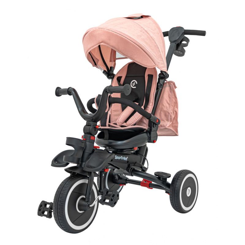 Tříkolka RIDER Růžová SPORTRIKE