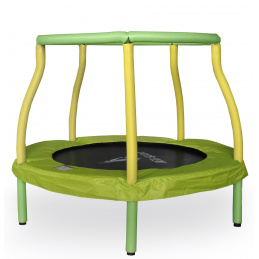 Aga Dětská trampolína 116 cm Light Green/Yellow