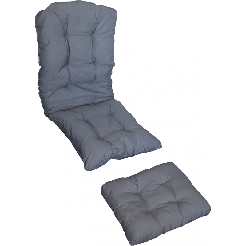 LEX Polstry na ratanové křeslo CONSUL RATTAN Dark Grey