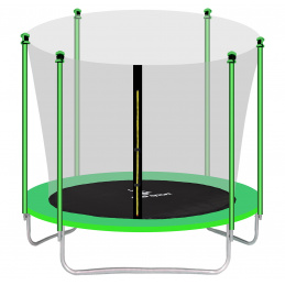 Aga SPORT FIT Trampolína 180 cm Light Green + vnitřní ochranná síť