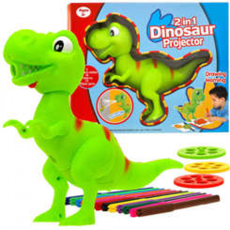 Projektor T-Rex Dinosaurus s fixy TA0048