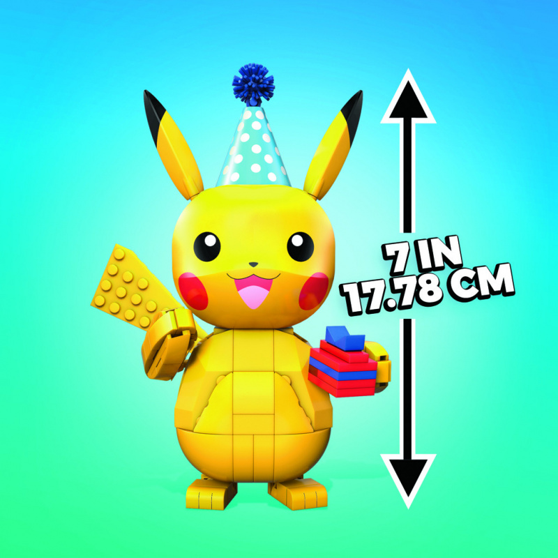 Mega Construx Pokemon oslava Pikachu
