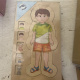 Small Foot Dřevěné hračky puzzle anatomie Tim 2DZ168 - II. JAKOST