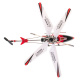 RC vrtulník SYMA S107H  2,4GHz RTF červený