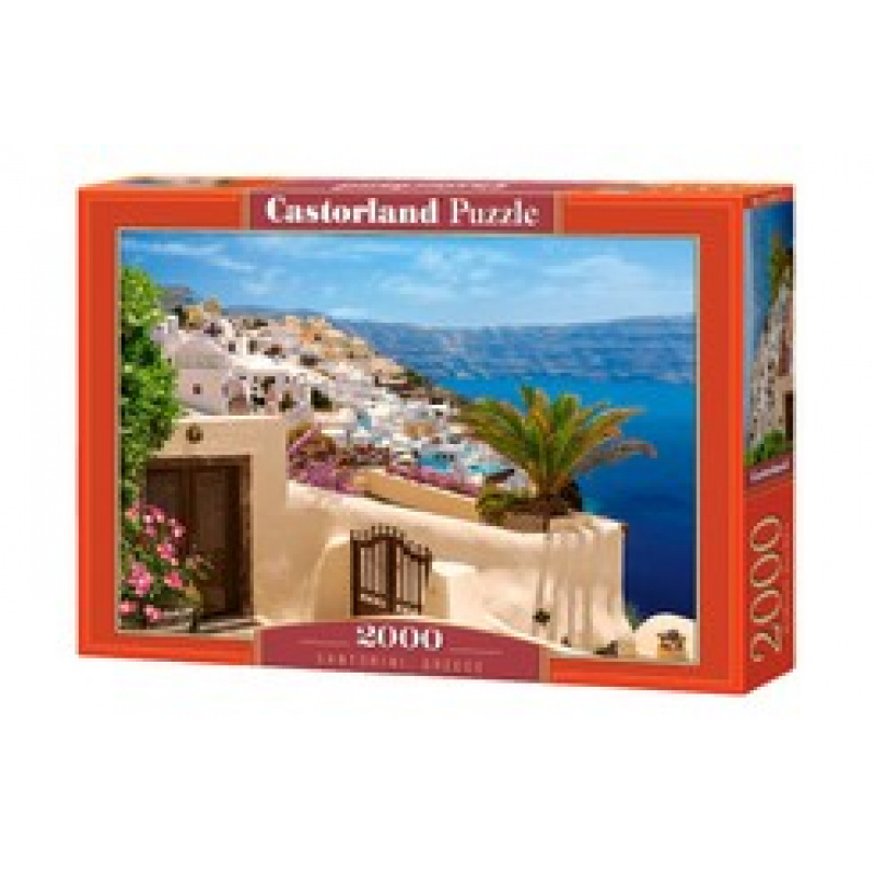CASTORLAND puzzle 2000 dílků - Santorini, Řecko