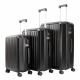 Aga Travel Sada cestovních kufrů MR4668 Černá