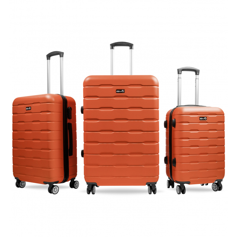Aga Travel Sada cestovních kufrů MR4658 Oranžová