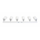 Stropní bodové svítidlo LED VIKI 6x GU10 bílá