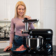 Kuchyňský robot s mlýnkem 6,2 l, 2200 W Černý Ruhhy 16747