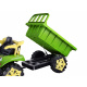 Elektrický traktor s přívěsem PA0234 Zelený