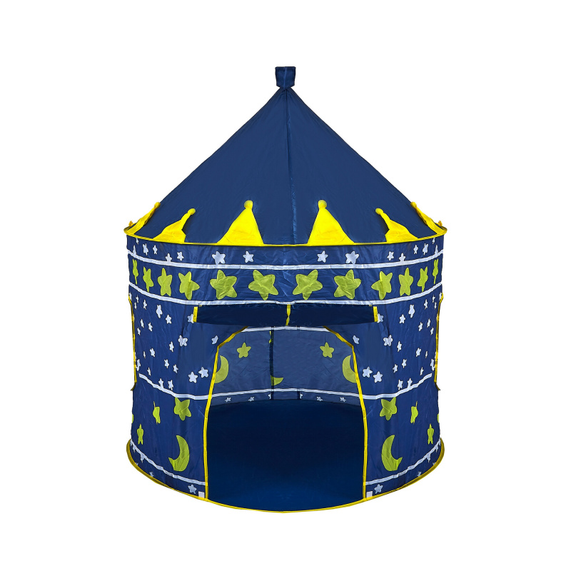 Aga4Kids Dětský hrací stan Hrad Modrý