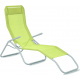 Aga Zahradní lehátko s polstrováním SIESTA MC372173 Zelené