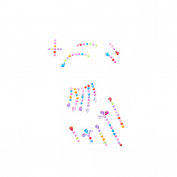 Aga4Kids Samolepící kamínky DS8113BA