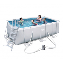 Bestway Power Steel Frame 4,12 x 2,01 x 1,22 m 56456 + Kartušová filtrace