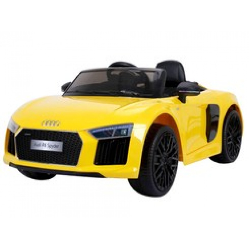 Elektrické autíčko AUDI R8 s dálkovým ovládáním PA0182  Žluté