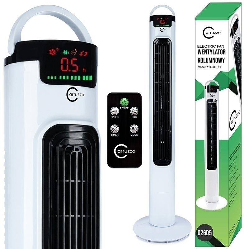Q26D5 SLOUPOVÝ VENTILÁTOR VĚTRÁK XL     LCD