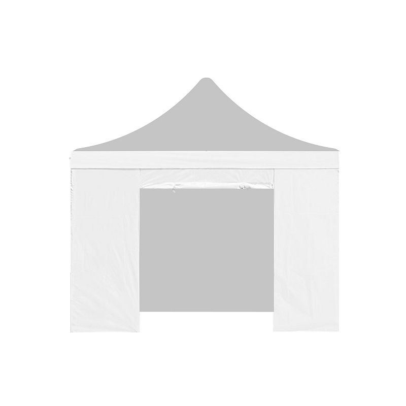 Aga Bočnice s dveřmi POP UP 3x3 m White