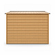 Aga Zahradní domek 278x215x238 cm Hnědý